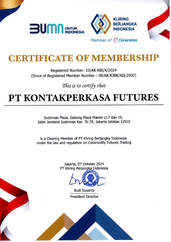 SERTIFIKAT ANGGOTA KBI PT KPF 2024 001